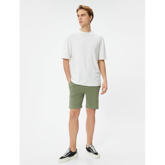 Drawstring Bermuda Shorts