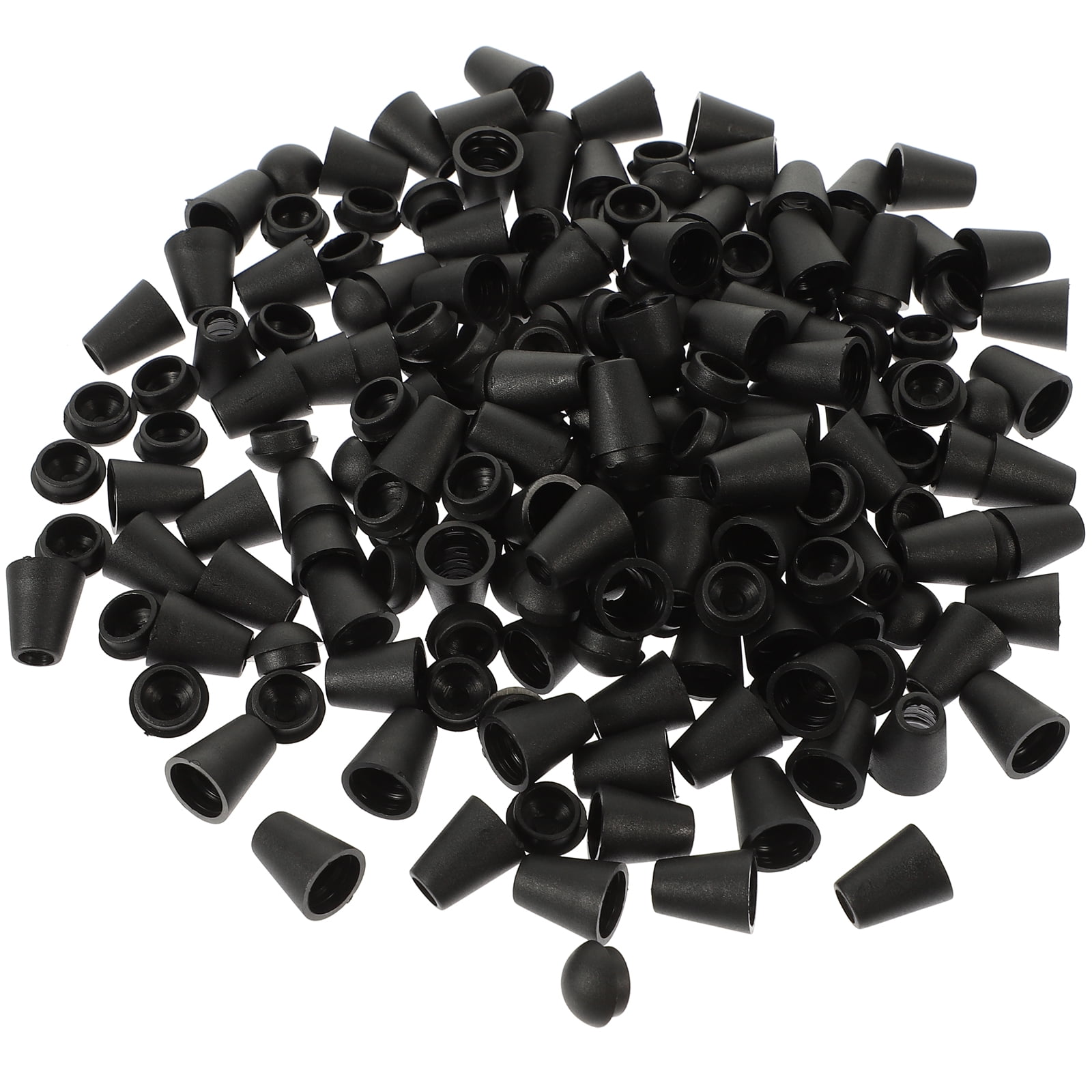 Drawstring Buckle 100 Pcs Rope Ends Clothing Lanyard Fastener Fasteners