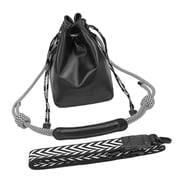 Drawstring Camera Bag,Soft Small Camera Pouch Handbag for Mirrorless Cameras