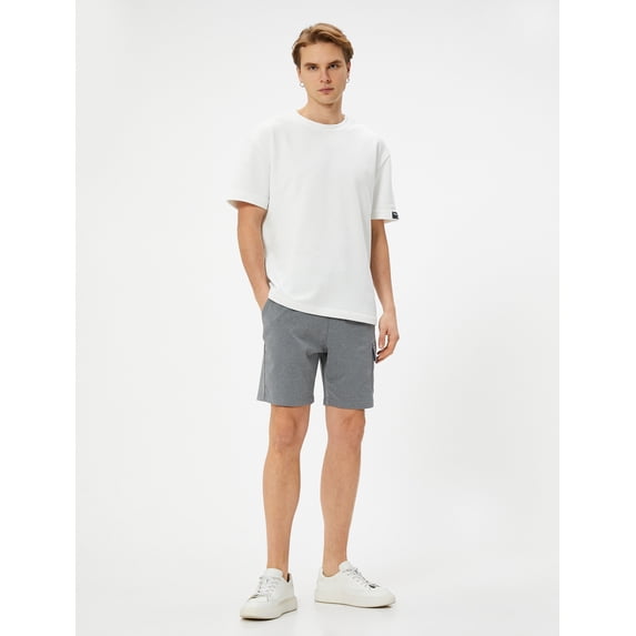 Drawstring Cargo Shorts