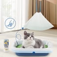 thumbnail image 1 of Drawstring Cat Litter Box Liners, Thickened Disposable Pet Waste Bags, Heavy Duty Kitty Litter Liners, 15 Count, 17.7 x 19.7 Inches B#081 a, 1 of 5