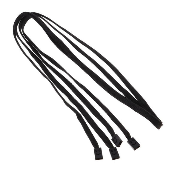 Drawstring Cord Replacement Anoraks Jackets String Black I