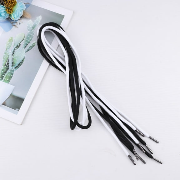 Drawstring Cord Rope String Replacement Hoodie Pants Sports Sewing Draw Elastic Shoelace Thread Cotton Hat Cording