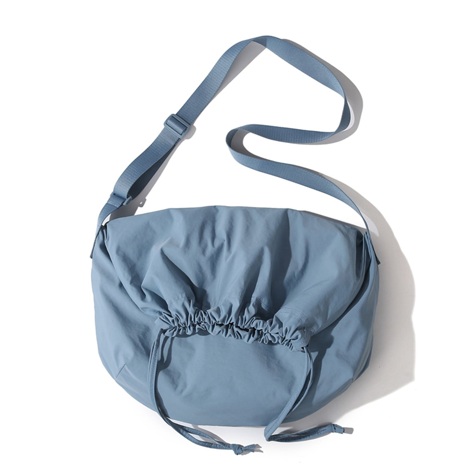 Drawstring Crossbody Bag,Casual Nylon Bag,Versatile Shoulder Bag,Large Capacity Cloth Bag-Light Purple - Walmart.com Drawstring Crossbody Bag,Casual Nylon Bag,Versatile Shoulder Bag,Large Capacity Cloth Bag-Light Purple - Walmart.com