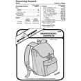 thumbnail image 1 of Drawstring Daypack Backpack Bag #203 Sewing Pattern (Pattern Only), 1 of 1