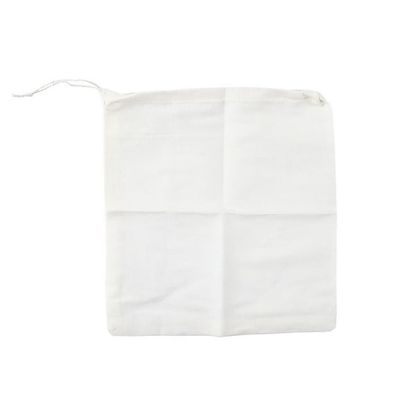 Drawstring Filter Bags Multifunctional Medium Capacity Spice Filter Bags Cooking Straining Soup Gravy Broth Brew Bags, Herbs Sachets, Muslin Bags for Home Kitchen Use