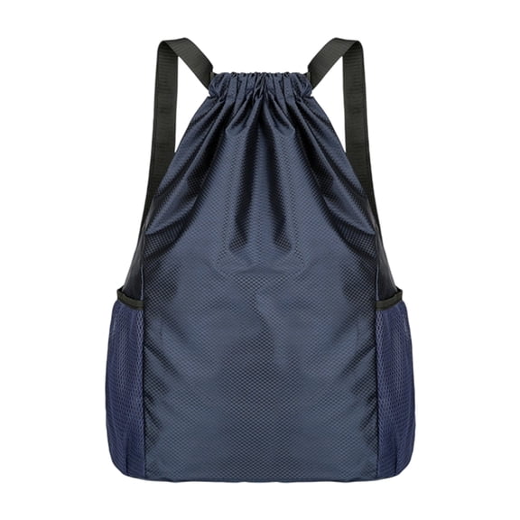 Drawstring Fitness Bag Water Drawstring Backpack Light Weight Sports Bag Adjustable Strap For Climbing Hiking