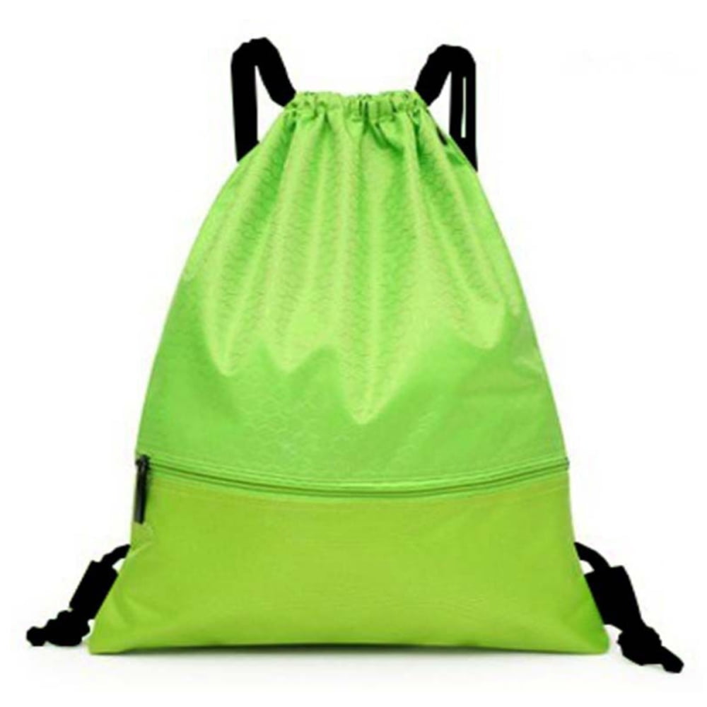 Drawstring Gym Bag, Large Sports Backpack String Swim Drawstring PE