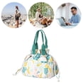 thumbnail image 1 of Drawstring Lunch Bag Large Capacity Portable Picnic Bag Leak-Proof Hand-Held Cooler Box Travel Picnic Camping Handbag, 1 of 6