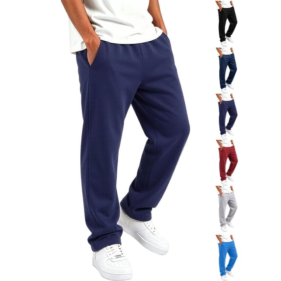 Drawstring Pants Kids Open Bottom Elastic Drawstring Waist Loose Casual Workout Jogger Pants Side Pockets Purple 7-8Years