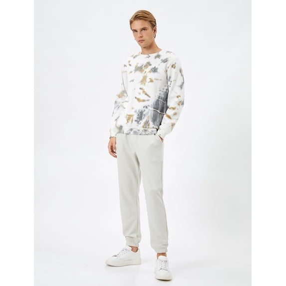 Drawstring Pocket Detail Jogger Sweatpants