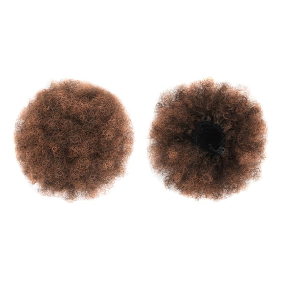 Drawstring Ponytail Extension for Black Women, Premium Medium Short Synthetic Puff Ponytail for Natural Hair, Clip on Drawstring Curly Ponytail Bun, Easy Clip-On Voluminous Hair Ex Makeup Organizers