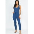 thumbnail image 1 of Drawstring Ribbed Sleeveless Jumpsuit, 1 of 11