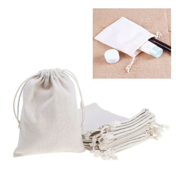 Drawstring Sack Bag Linen Jute Gift Bags Small Vintage Gift Bags DIY Gift Bags Linen Gift Bags Drawstring