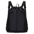 thumbnail image 1 of Basketball Bag Drawstring Backpack Gym Bag With Shoe Compartment Draw String Football Back Bag For Women Men Travel Hiking Cycling Swim Bag, 1 of 9