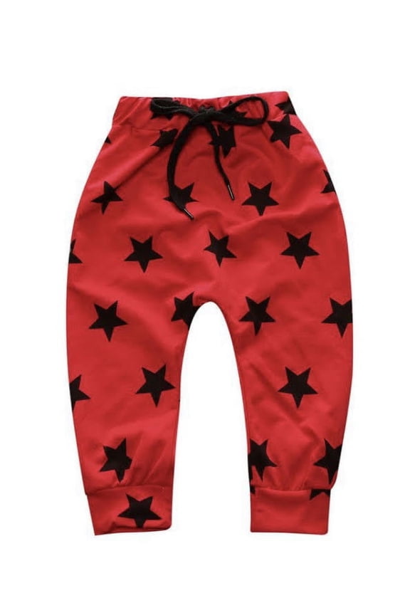 Drawstring Star Joggers