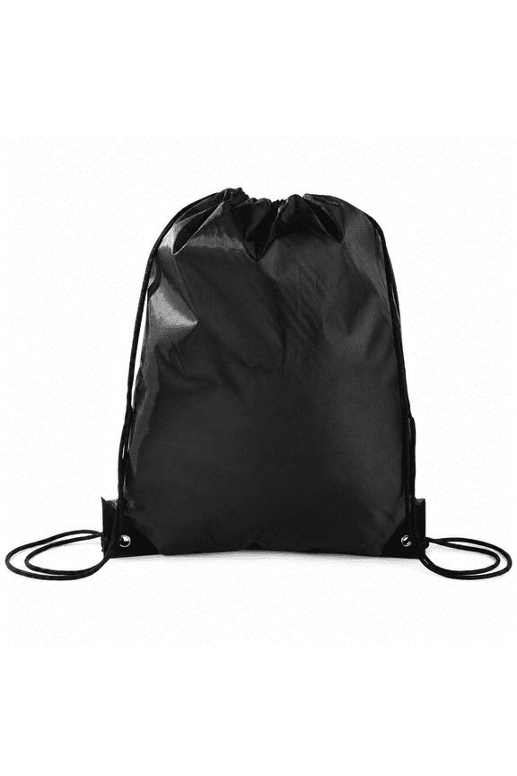 Drawstring Storage Bag Backpack, Polyester Lightweight Cinch Sack, Foldable Sport and Travel Bag with Quick-Draw Closure, Outdoor Gym and Hiking Carry