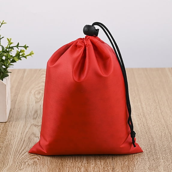 Drawstring Storage Pouch Nylon Bag Multi-Functional For Travel Sports Camping Hiking Party Gift Wrapping, Organizing Clothes Shoes Toiletries Towels And Other Daily Items,