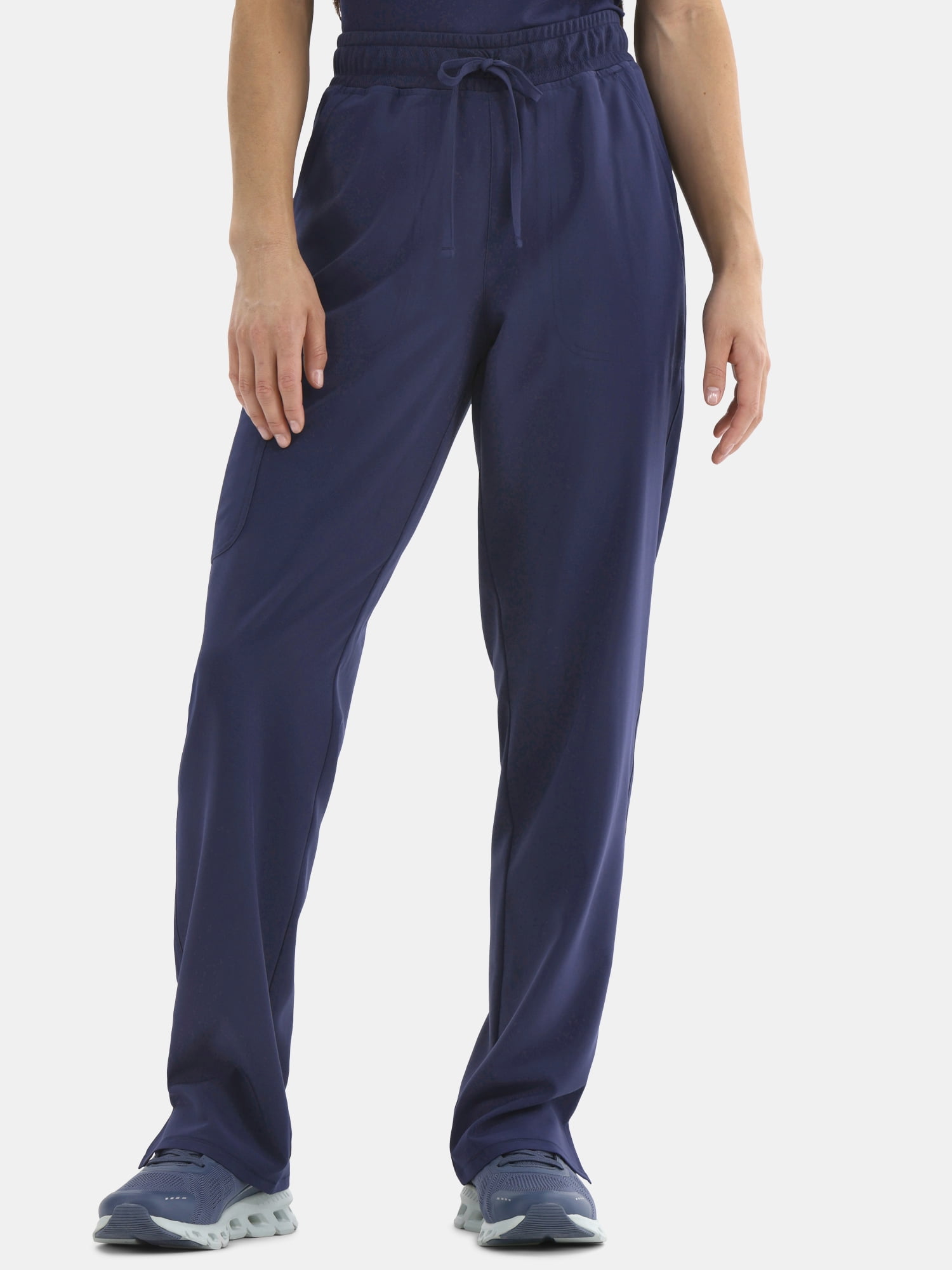 Scrubstar Performance Women’s Antimicrobial Drawstring Cargo Straight Leg Scrub Pant, Sizes XS–3XL