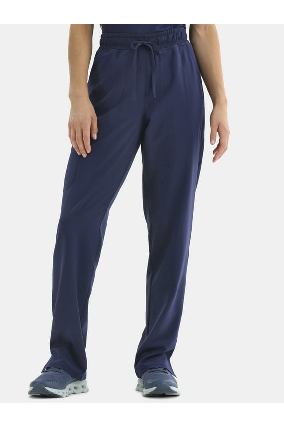 Performance Women’s Antimicrobial Drawstring Cargo Straight Leg Scrub Pant, Sizes XS–3XL