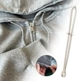 thumbnail image 1 of Drawstring Threaders Spring Drawstring Needle Threader, DIY Rope Threader Clip, Bendable Sewing Clips Drawstring Threader Tool Set,Quick Insert Drawstring Replacement for Hoodies, Shorts, Pants, 1 of 5
