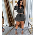 thumbnail image 1 of Drawstring Waist Skirt & Cropped Jacket, 1 of 1