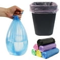 thumbnail image 1 of Trash Bags, 5 Rolls/100 Counts Disposable Small Garbage Bags for Office, Kitchen,Bedroom Waste Bin,Colorful Portable Strong Rubbish Bags,Wastebasket Bags, 1 of 8