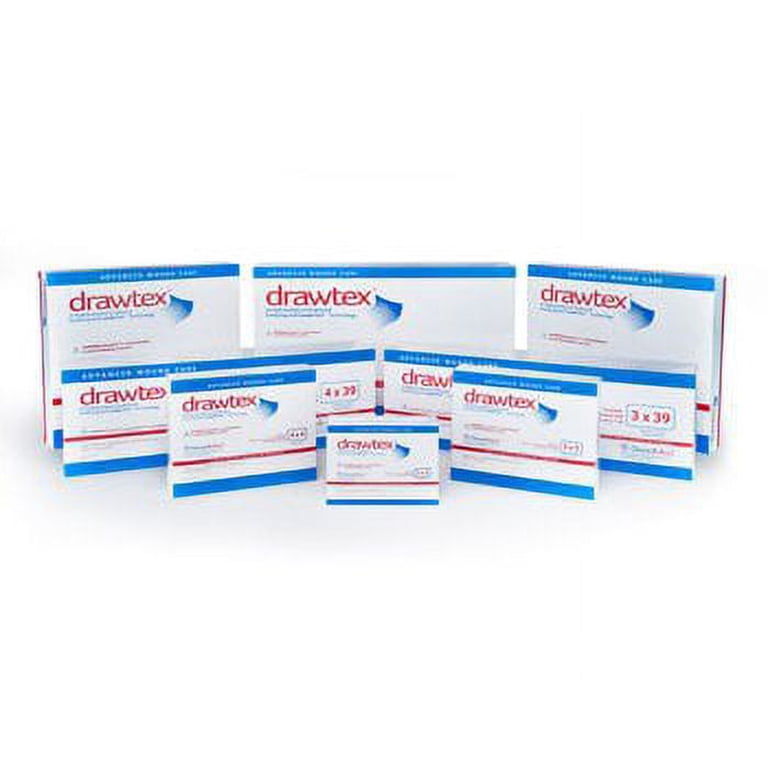 Drawtex Hydroconductive Wound Dressing 6x8 Inch LevaFiber - Walmart.com
