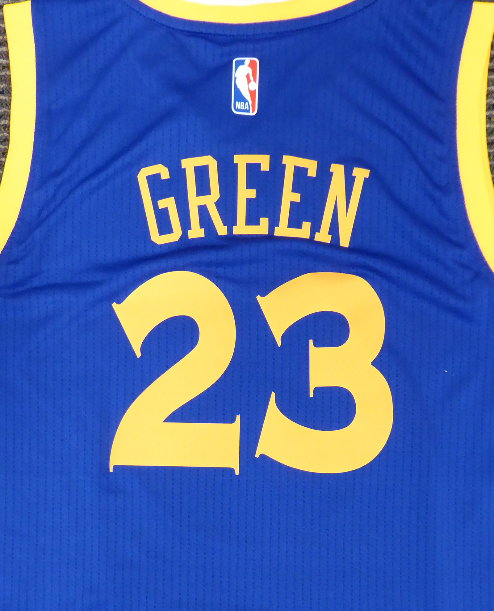 Draymond Green Unsigned Golden State Warriors Blue Adidas Swingman 