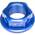 thumbnail image 1 of Drc ZE93-8016 Aluminum Axle Front Nuts/Bolts - Blue, 1 of 6