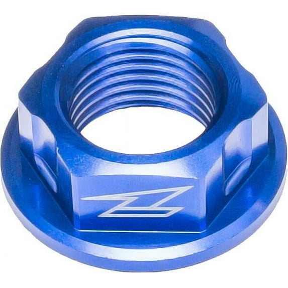 Drc ZE93-8046 Aluminum Axle Rear Nuts/Bolts - Blue