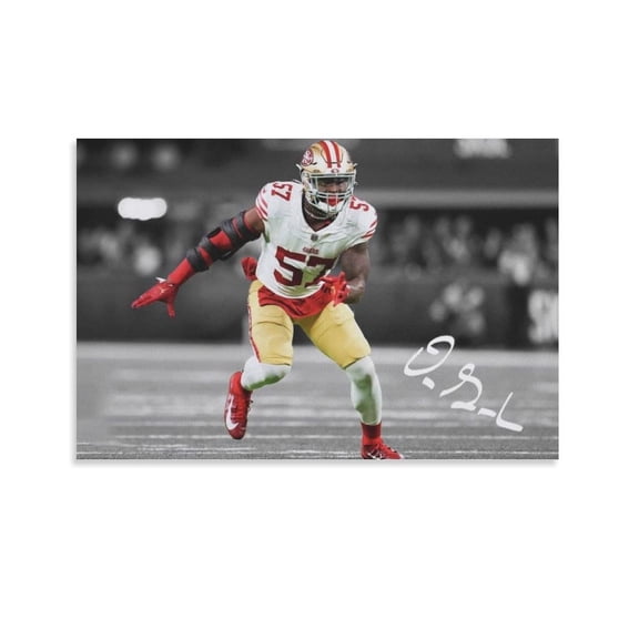 Dre Greenlaw Canvas Poster Painting On Canvas Wall Art Poster Scroll Picture Print Living Room Walls Decor Home Posters 12x18inch(30x45cm)