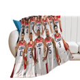 Drea_m_Team Basket_ball 2024_Winer Curr_y_Jame_s Blanket Warm All