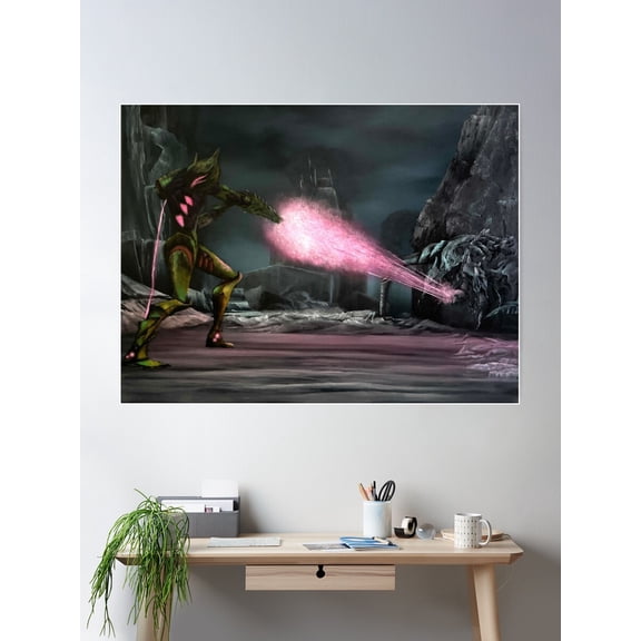 Dread Final Boss Battle Poster Wall Art, Modern Wall Decor For Living Room Bedroom, 8x12 UNFRAMED