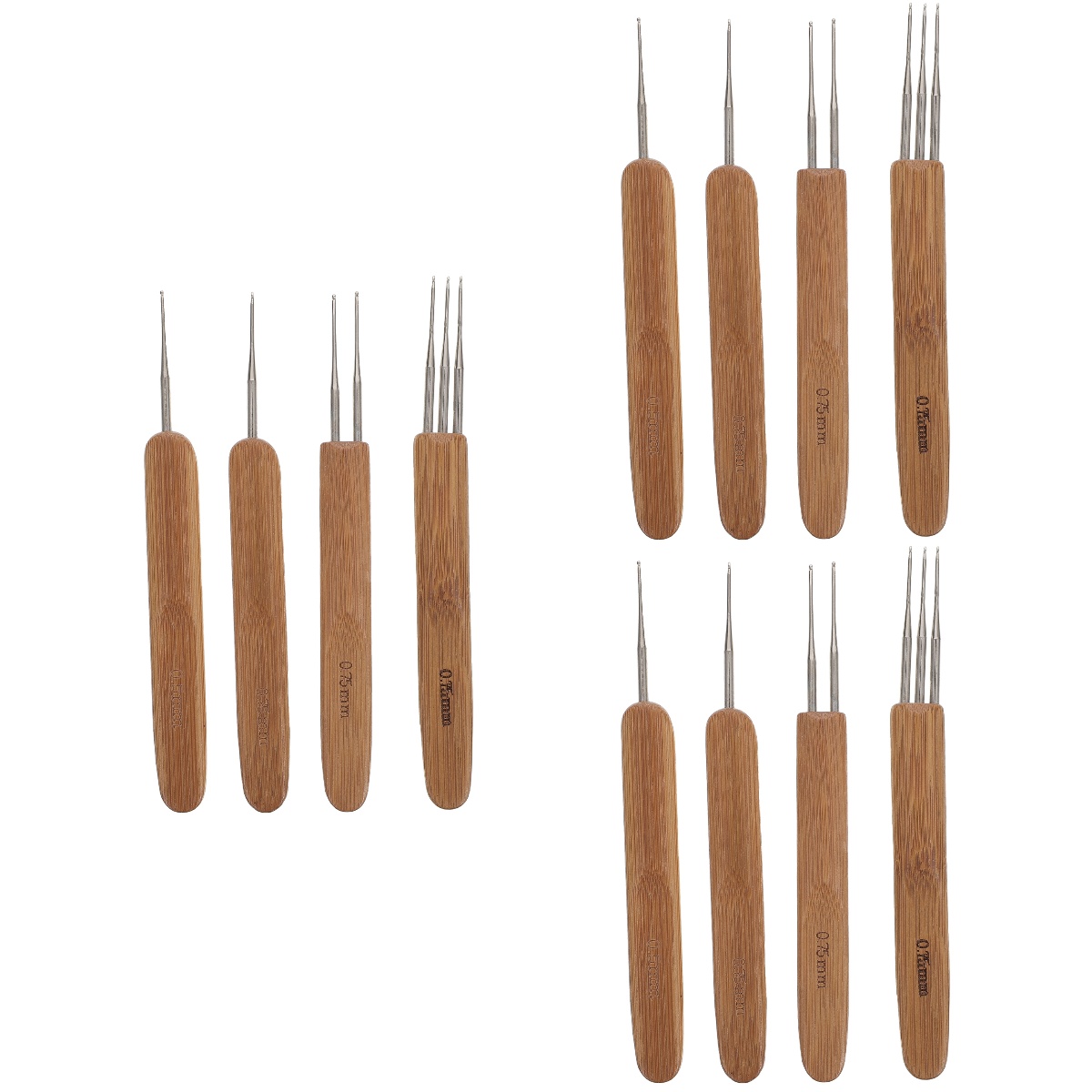 Dreadlock Crochet Bamboo Handle Hook Dreadlocks Hooks Hair Extension