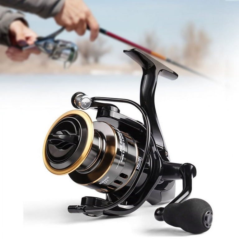 Dreafly Full Metal Spin Fishing Reels Light Weight Ultra Smooth