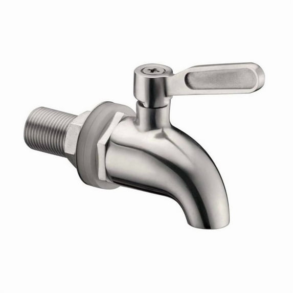 Dreafly Stainless Steel Beverage Dispenser Replacement Faucet Tap Spigot for Barrel Fermenter Wine Beer