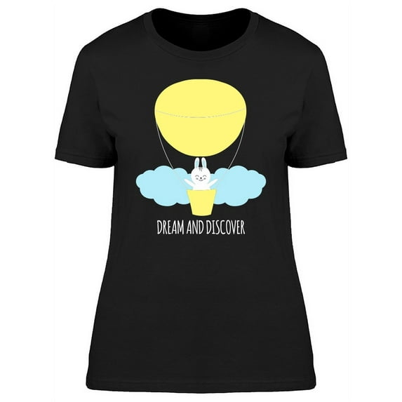 Dream And Discover Yellow Air T-Shirt Women -Image by Shutterstock, Female x-Large