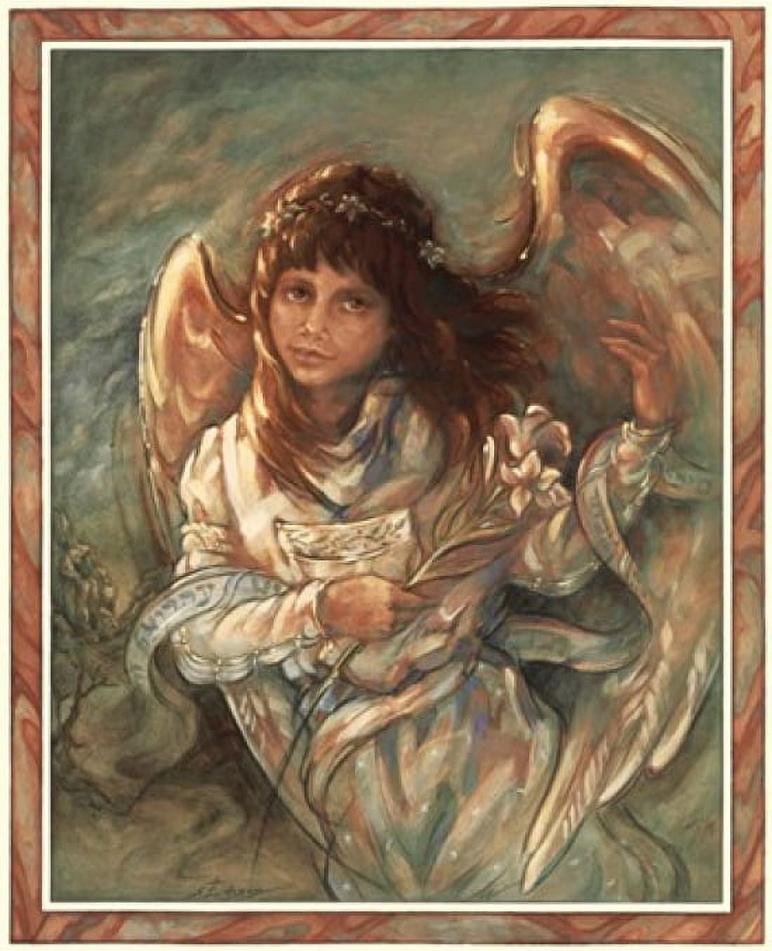 Dream Angel Canvas Art - Susan Edison (16 x 20)