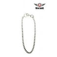 thumbnail image 1 of Dream Apparel 25" Long Chrome Squared-Loop Pants Keychain, Biker Chain Motorcycle Wallet Chain with Keyring, 1 of 4