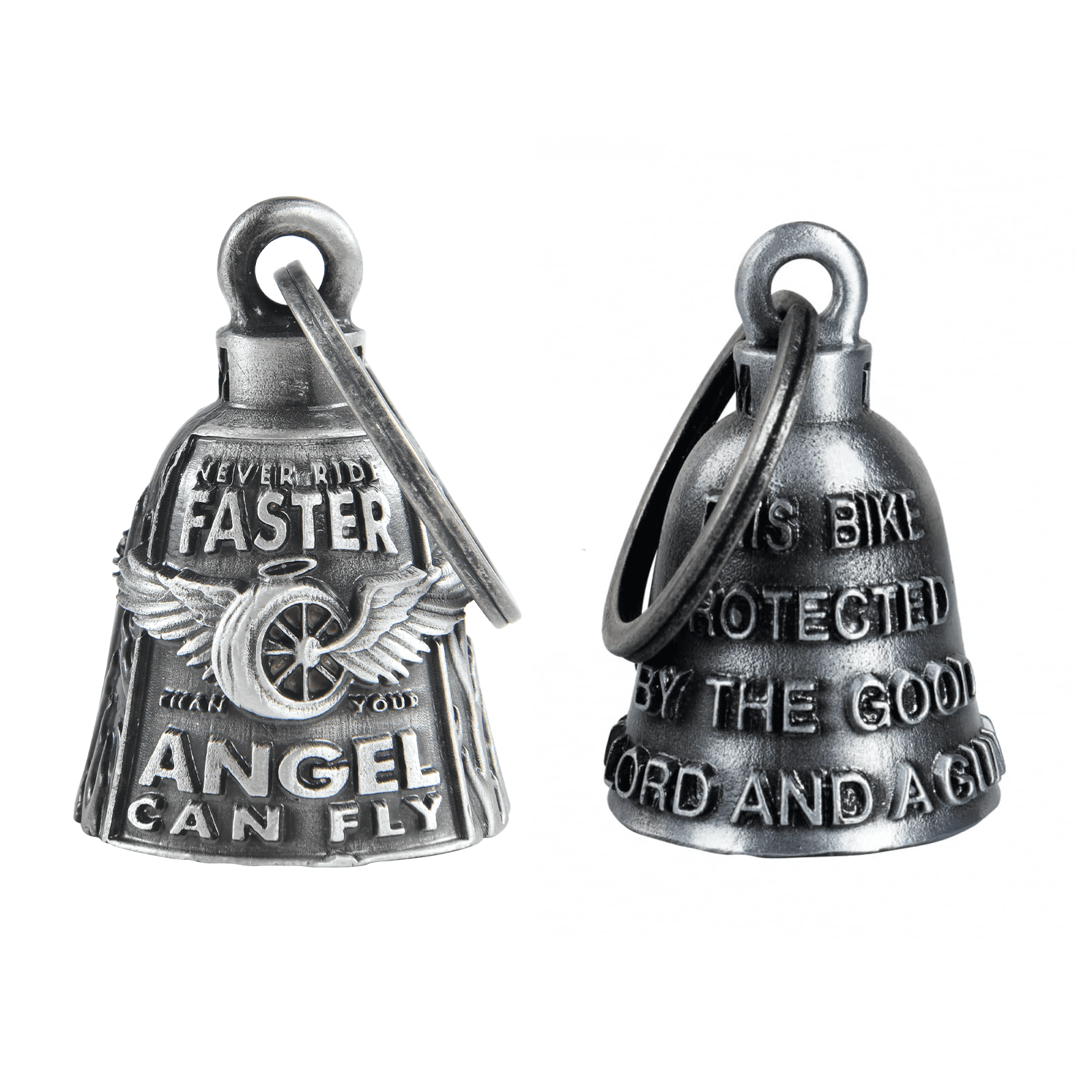 Guardian Bell For Harley-Davidson Motorcycles - Never Ride Faster Than Your Angel