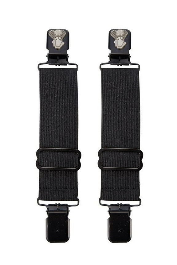 Adjustable Boot Clips for Motorcycle Riding, Biker Boot Straps Elastic Pant Keeper