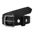 thumbnail image 1 of Dream Apparel Black Leather Belt, 1 of 5