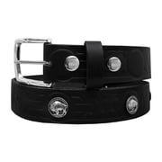 Dream Apparel Black Motorcycle Leather Belt Five Cents
