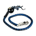 thumbnail image 1 of Dream Apparel Leather Motorcycle Whips 36"/42" Get Back Whip with Ball Biker Whips, 1 of 4