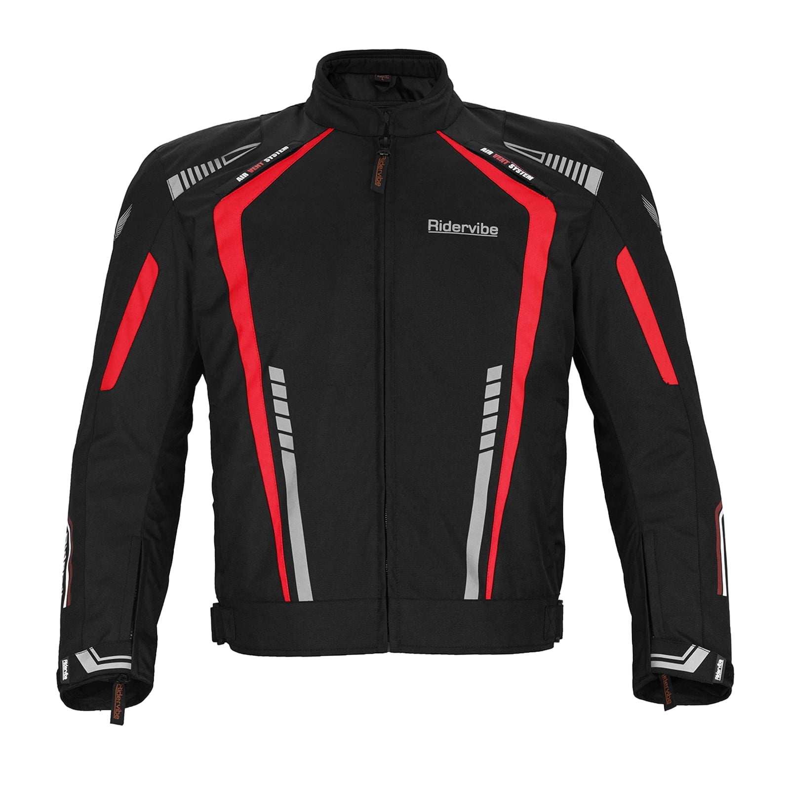 Dream Apparel Men's All-season Motorcycle Jacket for Enduro Dualsport Riding with 600 D polyester, Armor Foam Padding, Visibility