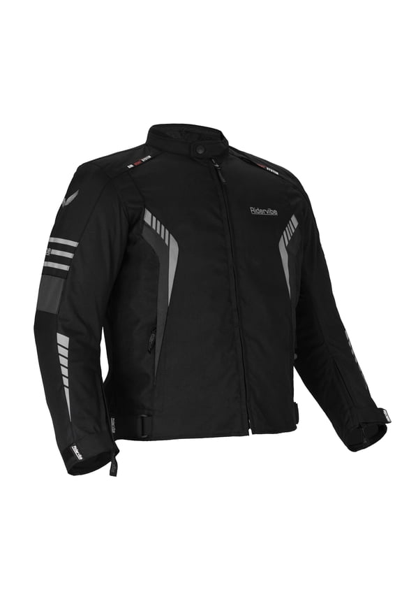 Men's All-season Motorcycle Jacket for Enduro Dualsport Riding with 600 D polyester, Armor Foam Padding, Visibility