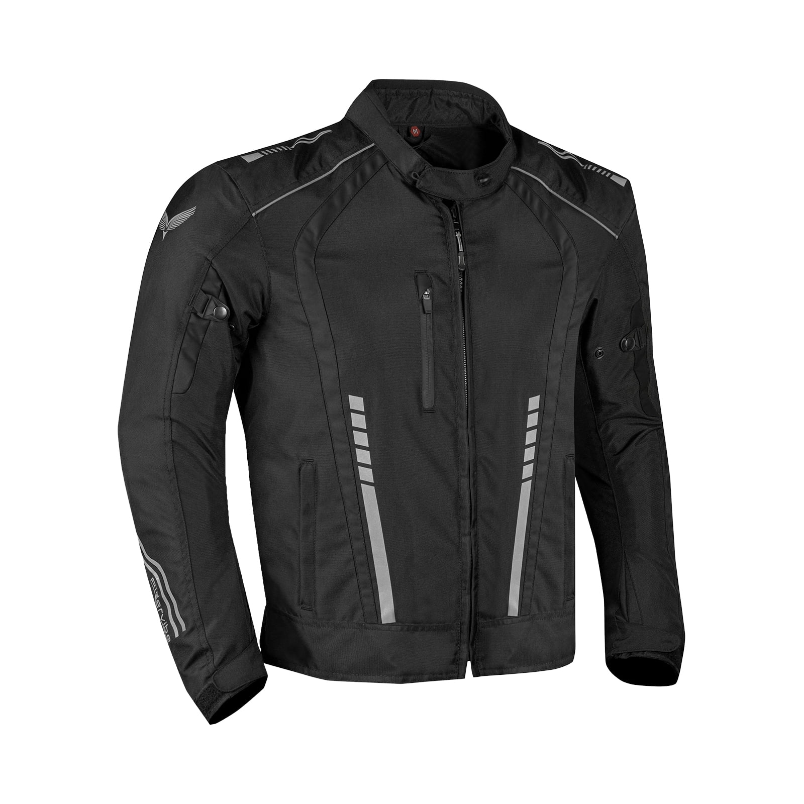 Dream Apparel Men's All-season Motorcycle Jacket for Enduro Dualsport Riding with 600 D polyester, Armor Foam Padding, Visibility