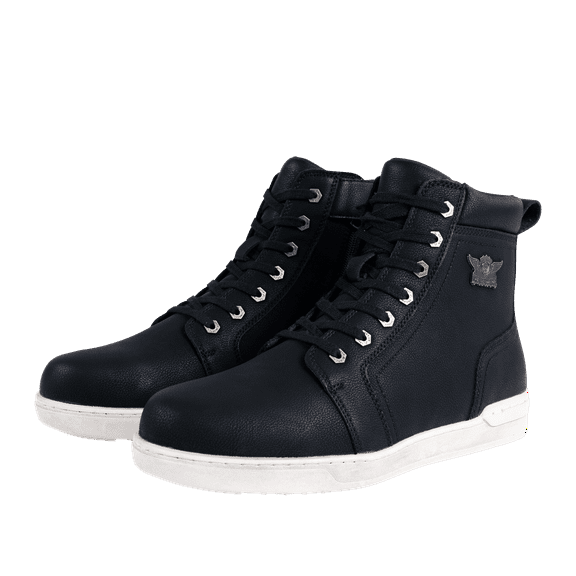 Dream Apparel Men's Motorcycle Boot Riding Combat Boots for rider Waterproof Biker Boots