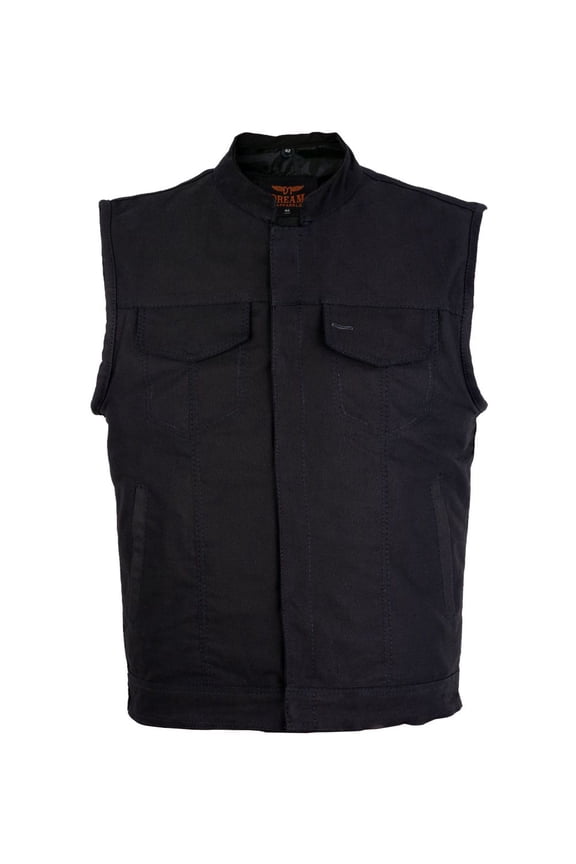Men's Motorcycle Vest SOA Biker Club Vest For Riding
